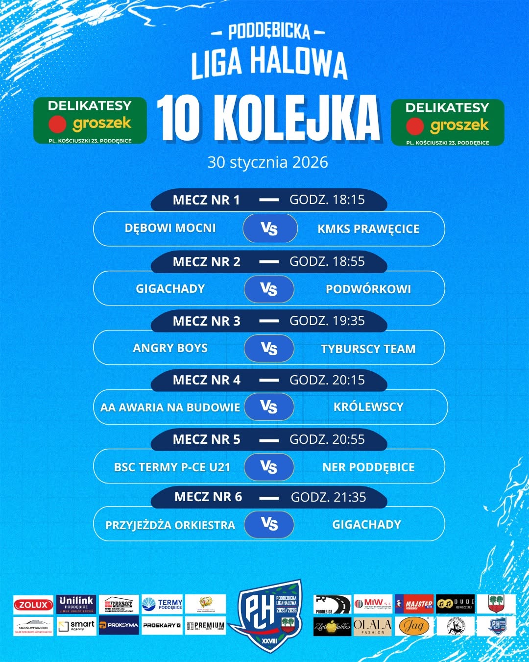 10. kolejka PLH - wyniki